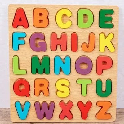Puzzle en Bois - MontessoriToys™ - Alphabet - Mon Eveil Bébé