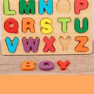 Puzzle en Bois - MontessoriToys™ - Alphabet - Mon Eveil Bébé