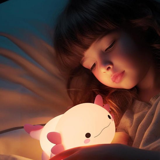Veilleuse bébé Axolotl - Mon Eveil Bébé